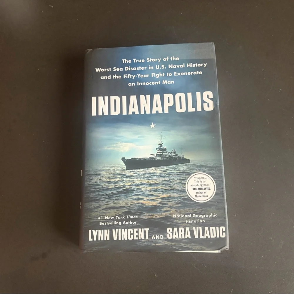 Indianapolis Hardcover Book by Lynn Vincent and Sara Vladic